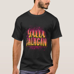 T-shirt Graffiti en hébreu Yalla Balagan