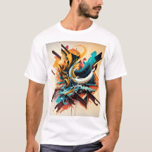 Graffiti moderne Kandinsky Blanc