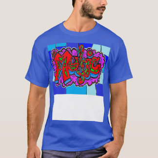 T-shirt Graffiti Music pop