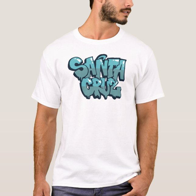 T-shirt Graffiti Père Noël Cruz (Devant)
