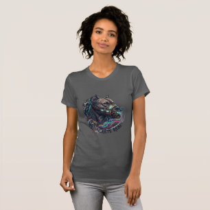 T-Shirt Graffiti Pitbull Concrete Rebel