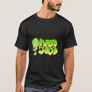 T-shirt Graffiti Power Puff Mojo Jojo Street Evil Hood