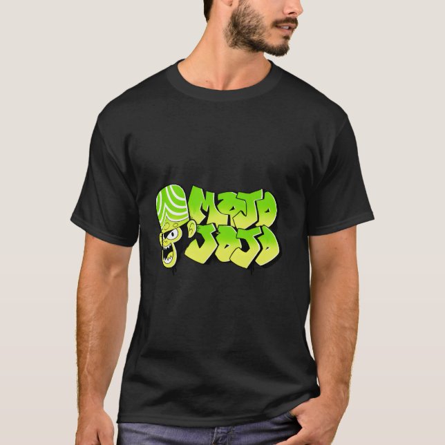 T-shirt Graffiti Power Puff Mojo Jojo Street Evil Hood (Devant)