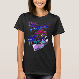 T-shirt Graffiti rétro Hip hop de la vieille école 80s 90s