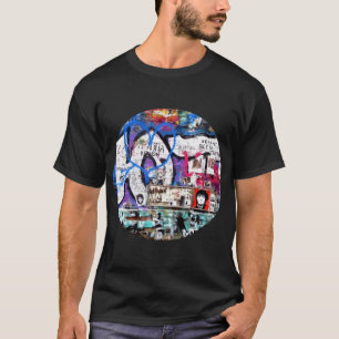 T-shirt Graffiti russe (Viktor Tsoi, légende du rock) clas