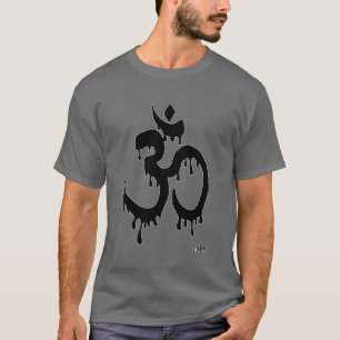 T-SHIRT GRAFFITI SPIRITUEL DE DMT - BOURDONNEMENT OM D'AUM