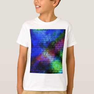 T-shirt Graffiti sur mur