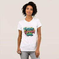 T-Shirt Graffiti Tropic Soul Summer Girl
