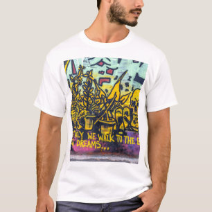 T-shirt Graffiti urbain Art Abstrait