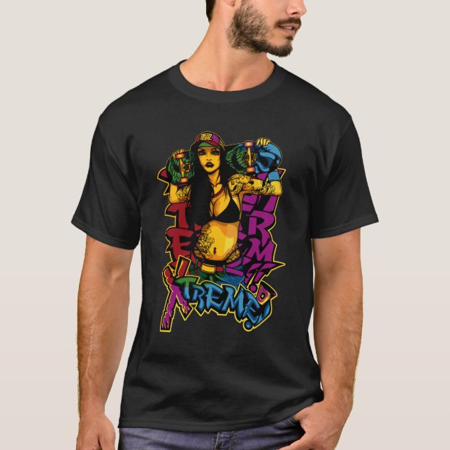 T-shirt Graffiti Xtreme (Devant)