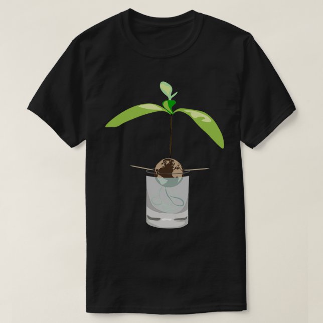 T-shirt Graine Avocado 1 (Design devant)
