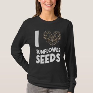 T-shirt Graines de Tournesol Noix Snacks Mignon