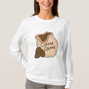 T-shirt grains de café