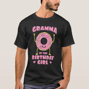 T-shirt Gramma De L'Anniversaire Fille Donut Anniversaire 