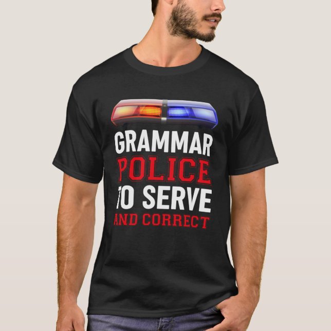 T-shirt Grammaire de l'enseignant anglais 1 (Devant)