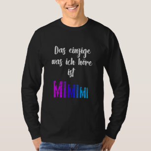 T-shirt Grammar Meckern Le Seul Mimimi