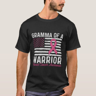 T-shirt Gramme D'Un Guerrier K Sensibilisation Au Cancer D