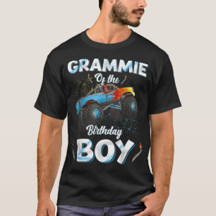 T-shirt Grammie De L'Anniversaire Garçon Monster Anniversa