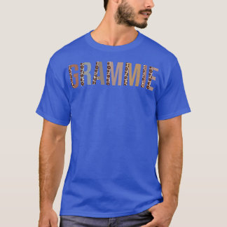 T-shirt Grammie Empreinte de léopard Maman mignonne Fête d