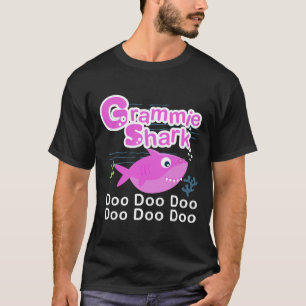T-shirt Grammie Requin mignon Grandma Poisson Nonnie Poiss
