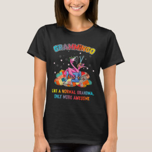 T-shirt Grammingo Comme Un Grandma Quilly Normal