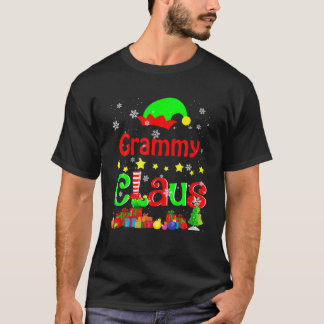 T-shirt Grammy Claus Drôle Noël Elfe Amant Correspondant F