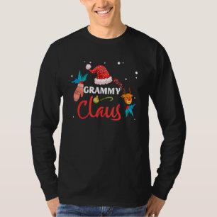 T-shirt Grammy Claus Père Noël Christmas Matching Famille