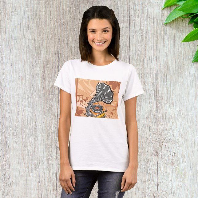 T-shirt Gramophone (Créateur téléchargé)