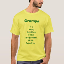 Grampa est libre - chemise