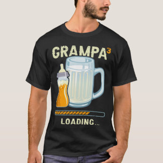 T-shirt Grampa to be Future Grampa 3rd grandchild