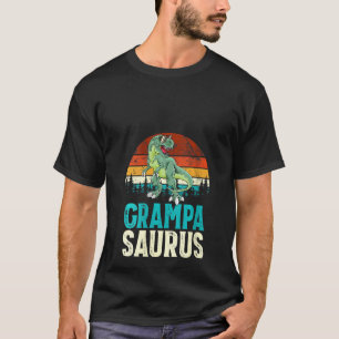 T-shirt Grampasaurus T Rex Dinosaur Grampa Saurus F