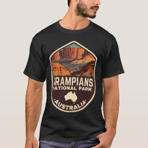 T-shirt Grampians � l'horizon sans fin de l'Australie