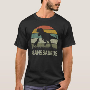 T-shirt Grams Saurus Rex Dinosaur Gramssaurus Family Match