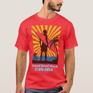T-shirt Grand Bend Beach pour les amateurs de vacances à l