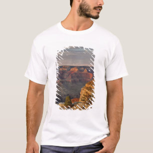 T-shirt Grand Canyon depuis la rive sud au coucher du sole