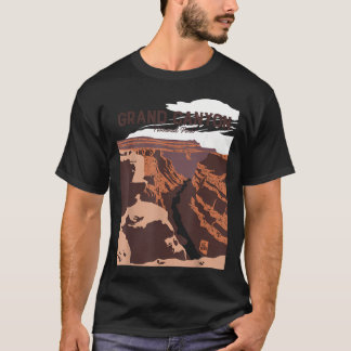 T-shirt Grand Canyon Parc National Arizona Vintage