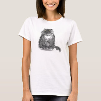 T-shirt Grand chat T