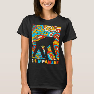 T-shirt Grand Chimpanzé Design Costume singe