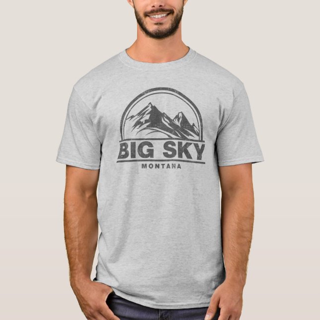 T-shirt Grand ciel Montana (Devant)