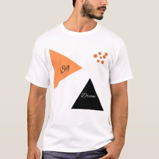 T-shirt GRAND Citation Motivationnelle RÊVE Graphique T-sh