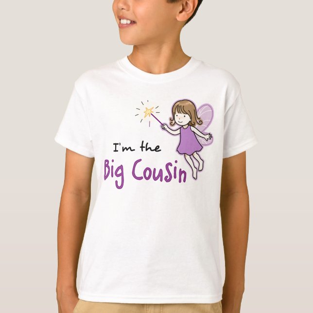 T-shirt Grand cousin - fée (Devant)
