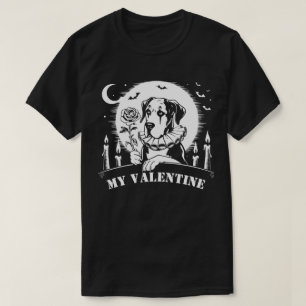 T-shirt Grand Danois "Ma Saint-Valentin"