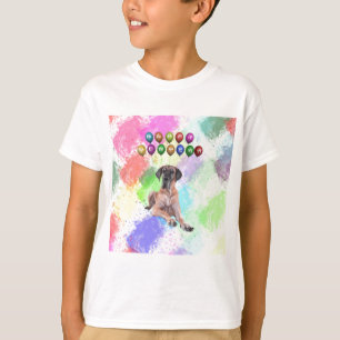 T-shirt Grand Danois Souhaitant une Bonne Année