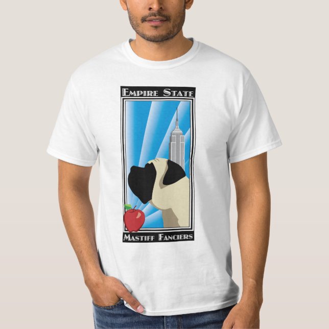 T-shirt grand de logo d'ESMF (Devant)