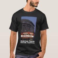 T-shirt grand d'obscurité de théâtre de lac