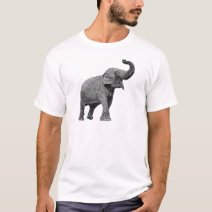 T-SHIRT GRAND ÉLÉPHANT ASIATIQUE - ÉLÉPHANT D'ASIE