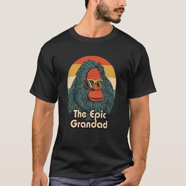 T-shirt Grand-Fête des pères Epic Grand-père Grand-père Pa (Devant)
