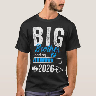 T-shirt Grand Frère Chargement 2026 Promu Grand Frère 2