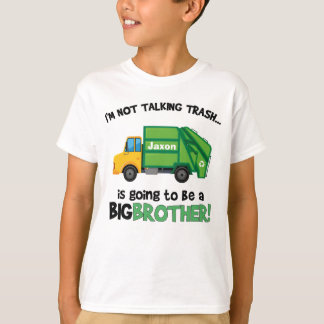 T-shirt grand frère d'annoncer une grossesse pour camion à