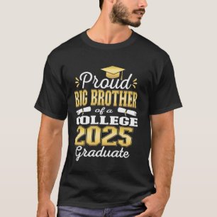 T-shirt Grand frère fier de la famille de diplômé de l'uni